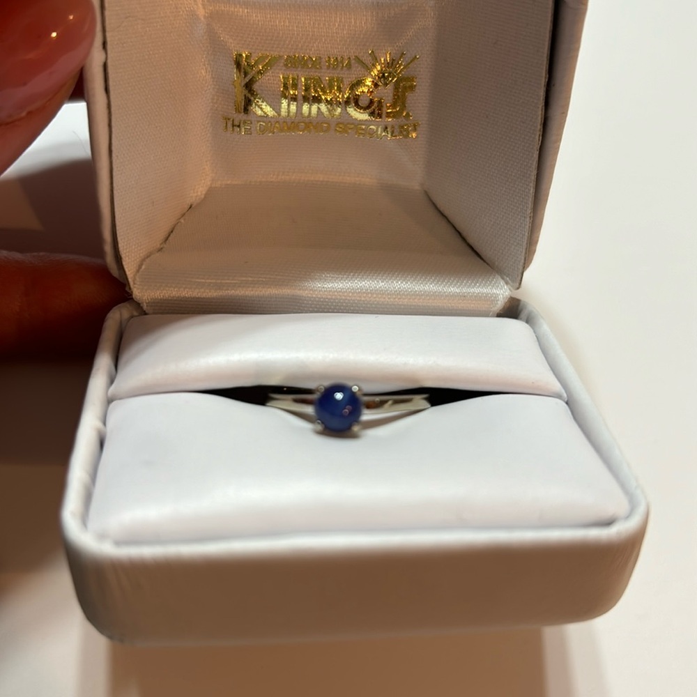 lindy star 10k white gold